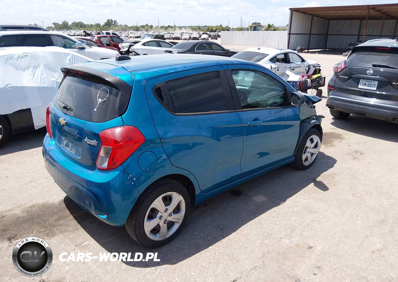 2019 Chevrolet Spark Ls Cvt VIN:KL8CB6SA3KC730821 - 4