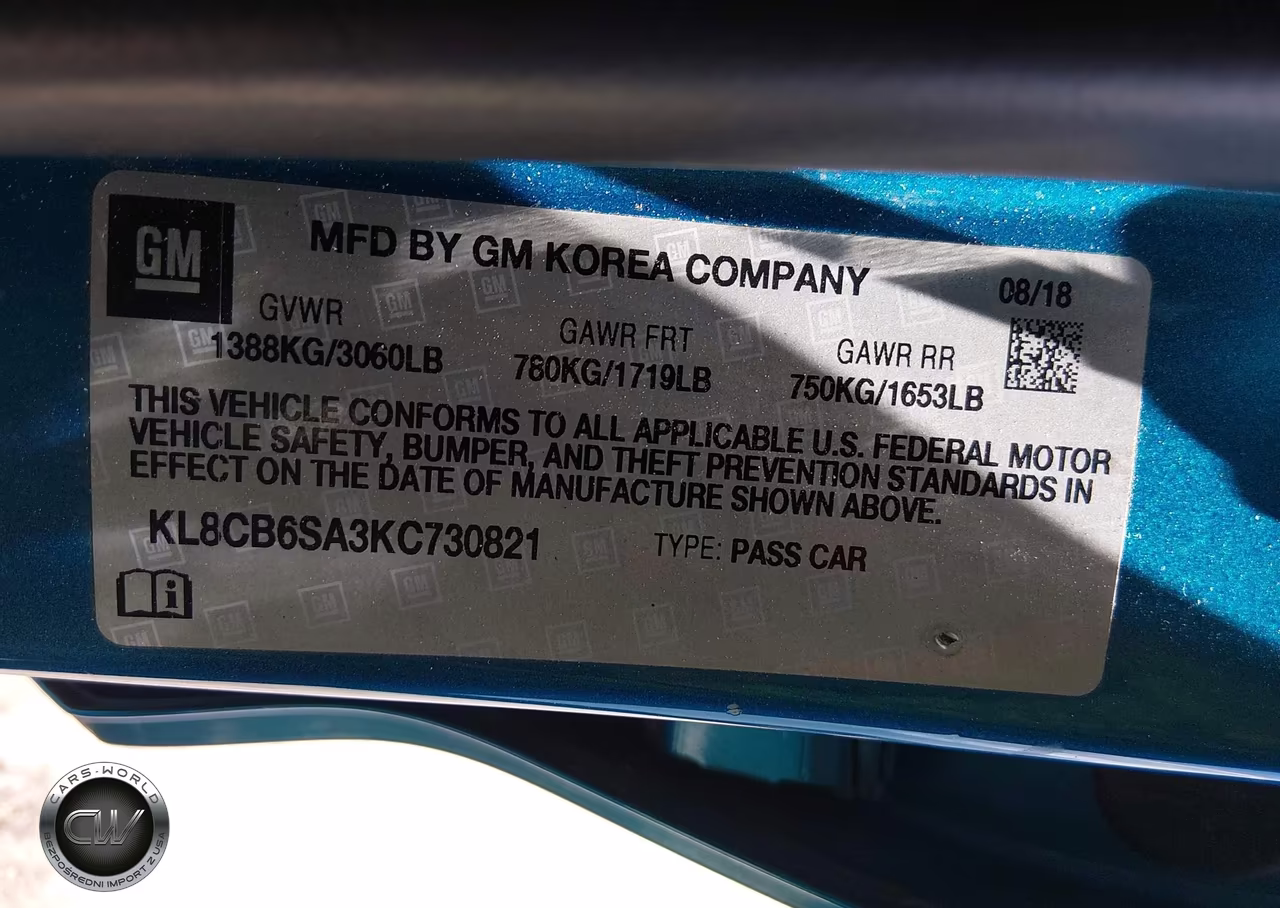 2019 Chevrolet Spark Ls Cvt VIN:KL8CB6SA3KC730821 - 9