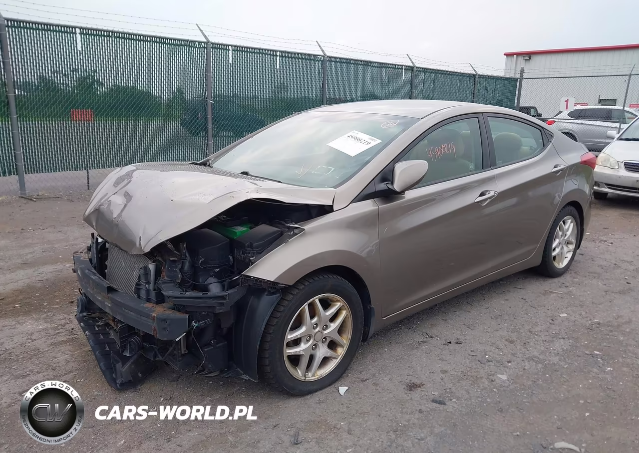 2013 Hyundai Elantra Gls VIN:5NPDH4AE4DH415486 - 2