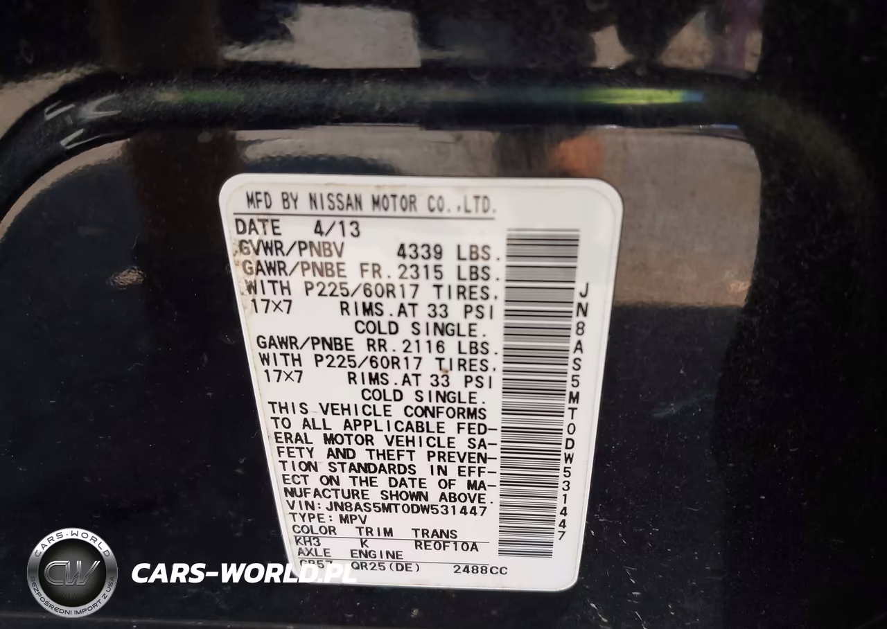 2013 Nissan Rogue Sv VIN:JN8AS5MT0DW531447 - 9
