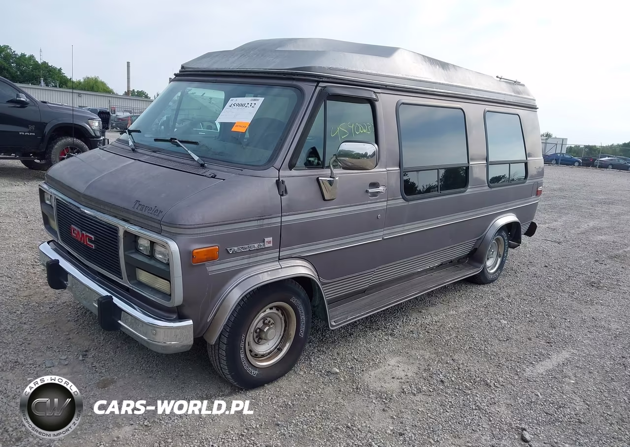 1993 GMC Rally Wagon - Van G2500 VIN:1GDEG25K5PF515294 - 2