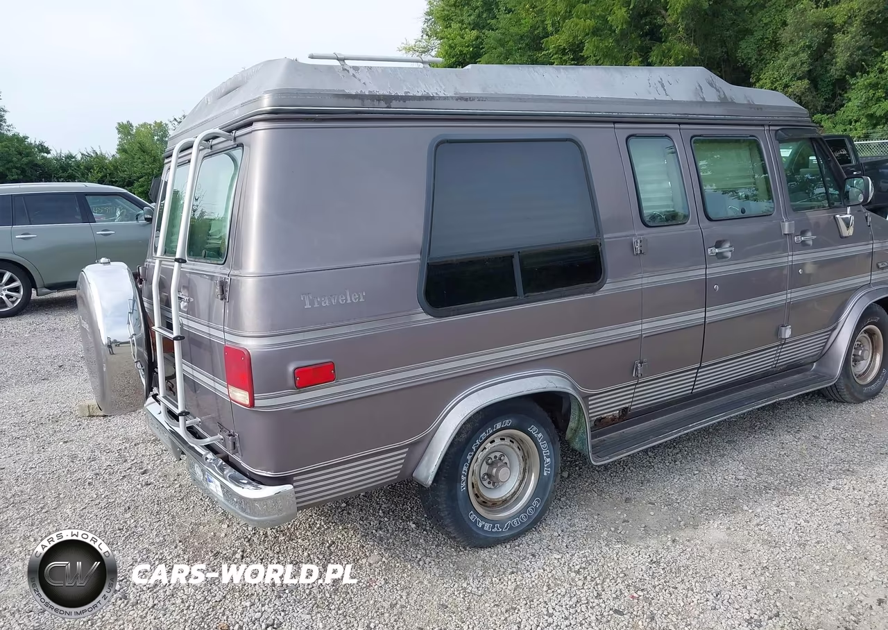 1993 GMC Rally Wagon - Van G2500 VIN:1GDEG25K5PF515294 - 4