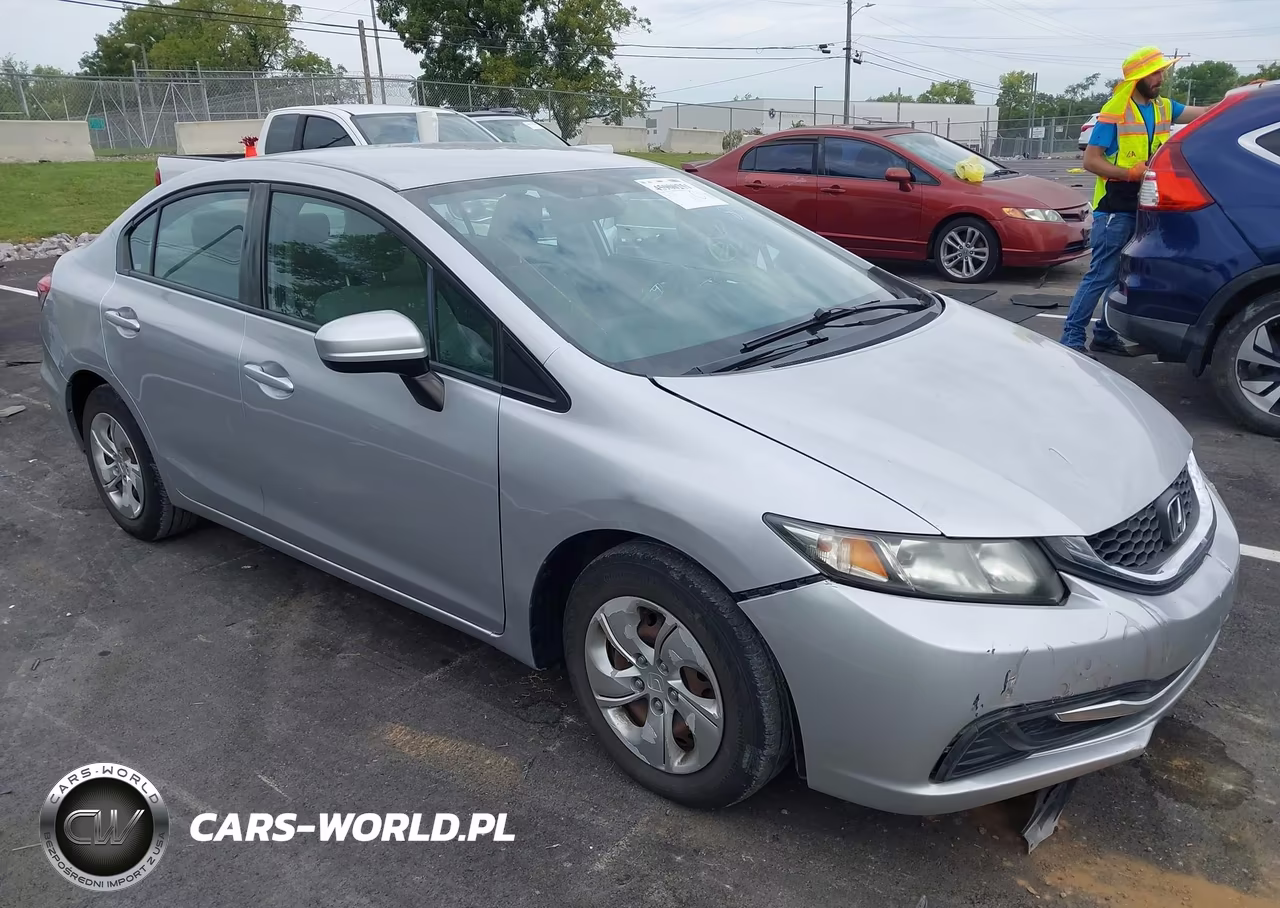 2015 Honda Civic Lx VIN:19XFB2F59FE048910 - 1