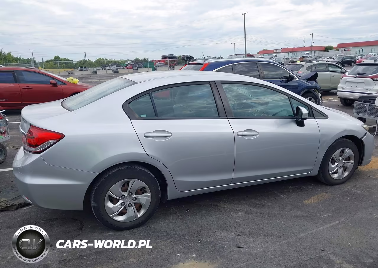 2015 Honda Civic Lx VIN:19XFB2F59FE048910 - 13
