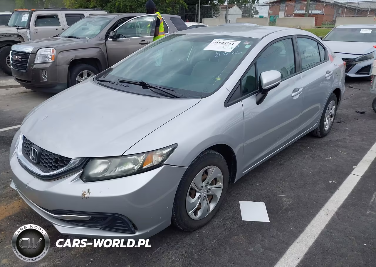 2015 Honda Civic Lx VIN:19XFB2F59FE048910 - 2
