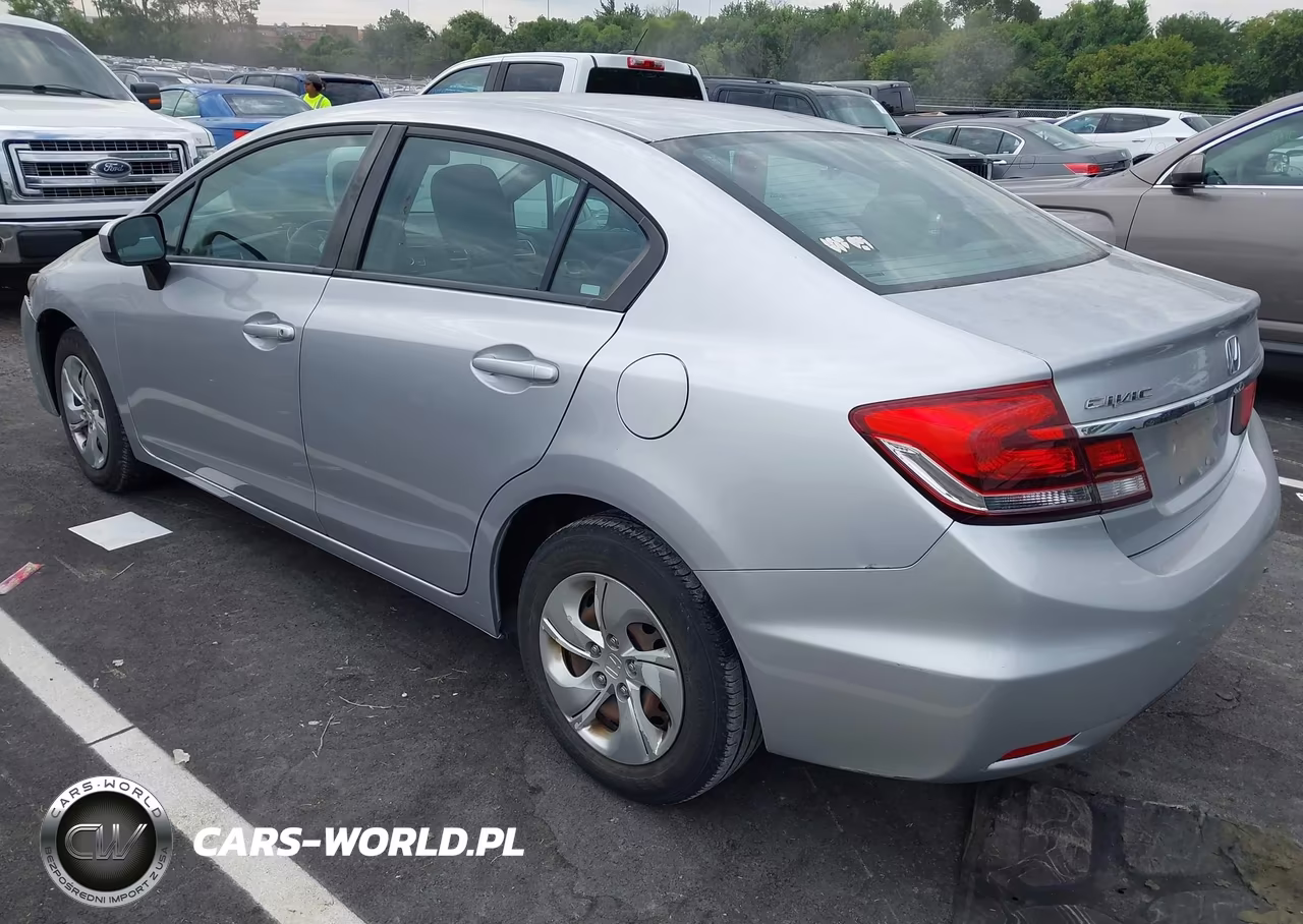 2015 Honda Civic Lx VIN:19XFB2F59FE048910 - 3