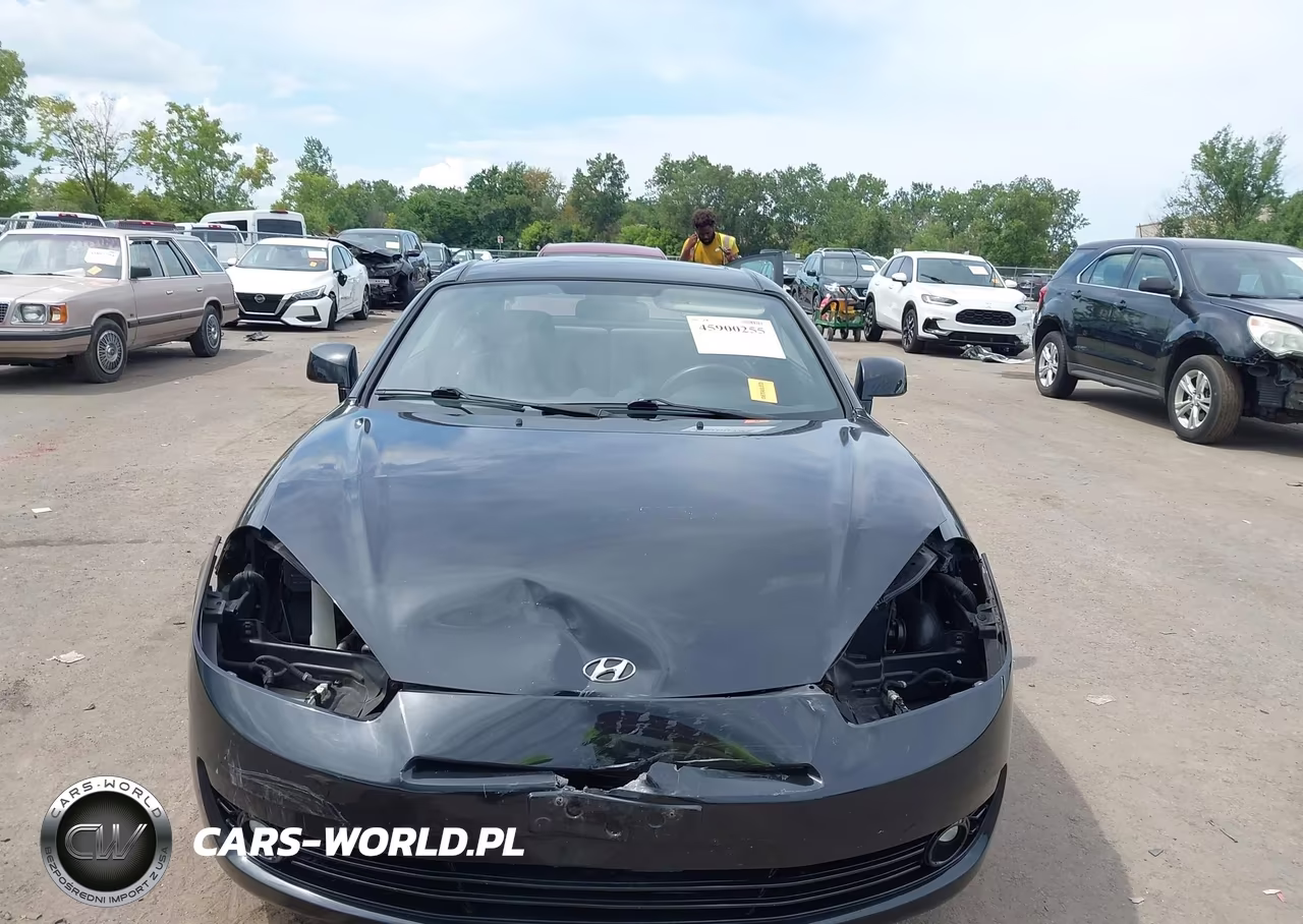 2008 Hyundai Tiburon Gs VIN:KMHHM66D28U282890 - 12