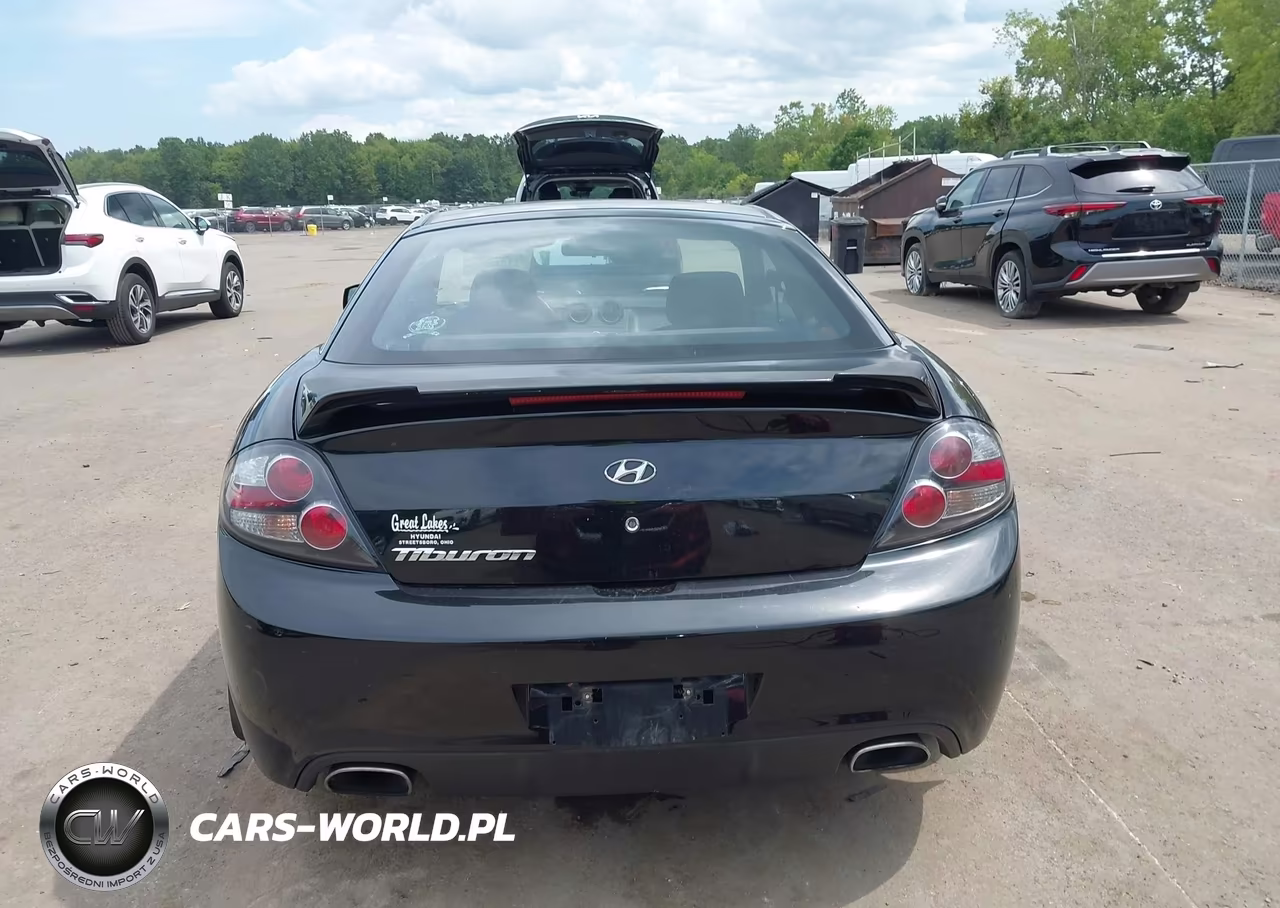 2008 Hyundai Tiburon Gs VIN:KMHHM66D28U282890 - 16