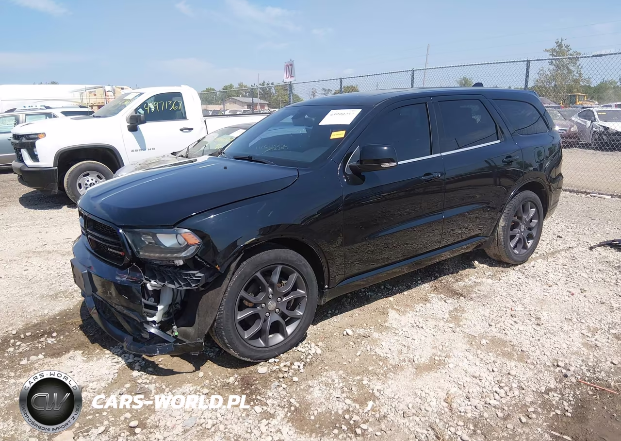 2017 Dodge Durango R-T Awd VIN:1C4SDJCT6HC704125 - 2