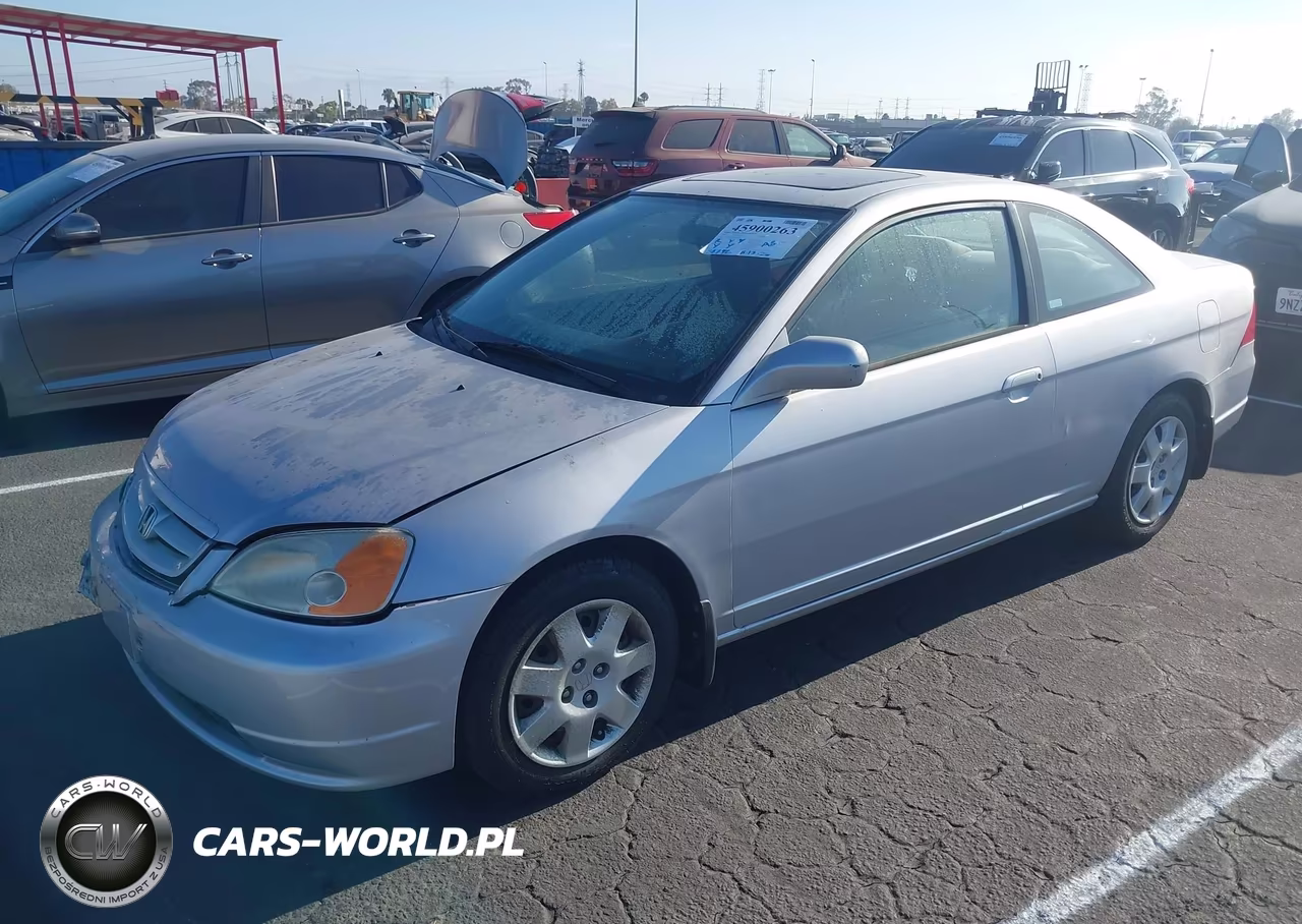 2001 Honda Civic Ex VIN:1HGEM22941L038205 - 2