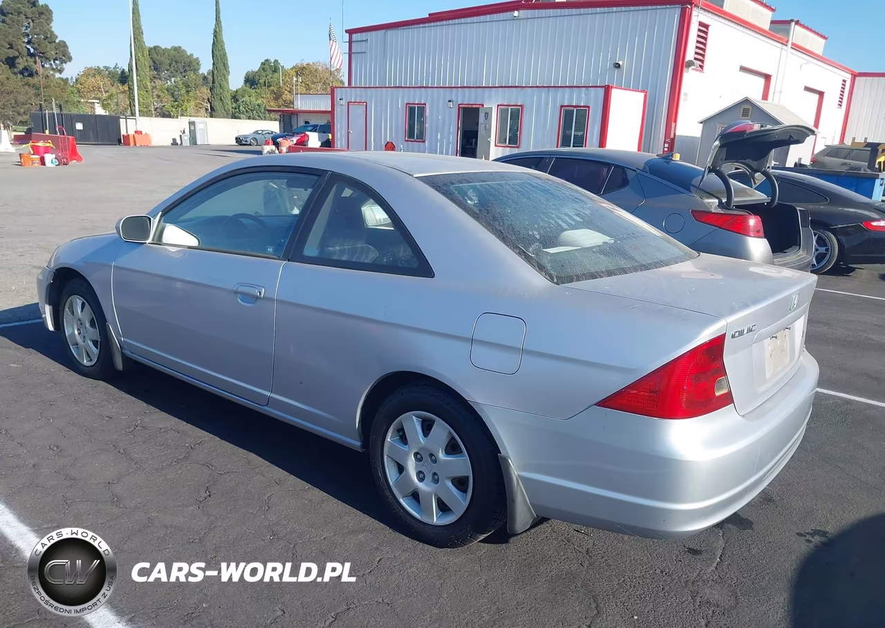 2001 Honda Civic Ex VIN:1HGEM22941L038205 - 3