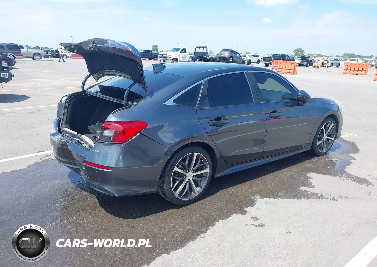 2022 Honda Civic Touring VIN:2HGFE1F95NH305327 - 4