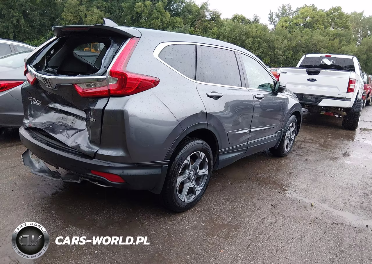 2018 Honda Cr-V Ex-L-Ex-L Navi VIN:5J6RW2H89JL014940 - 4