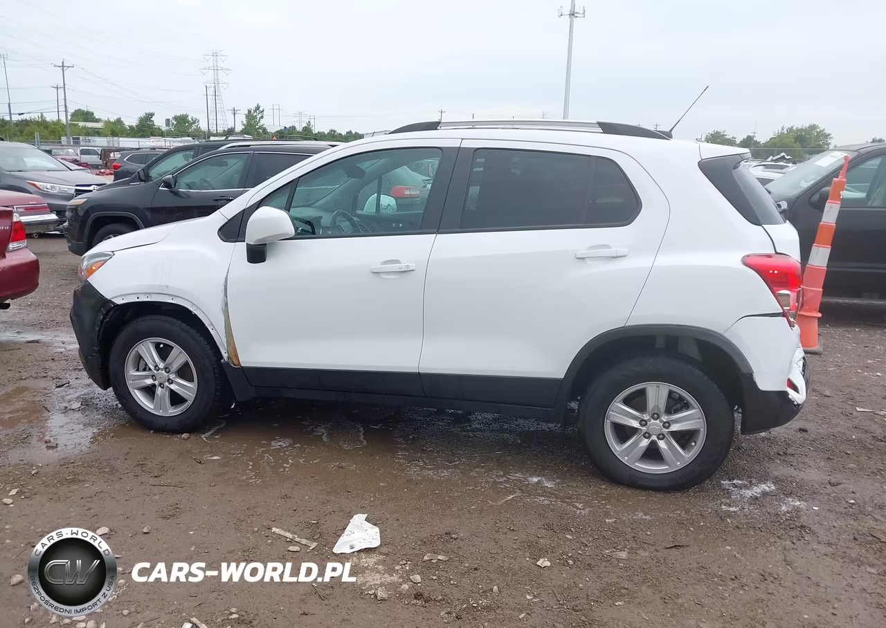 2022 Chevrolet Trax Awd Lt VIN:KL7CJPSM0NB551802 - 14