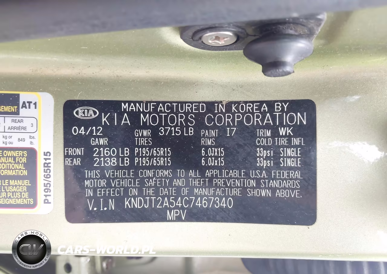 2012 Kia Soul VIN:KNDJT2A54C7467340 - 9