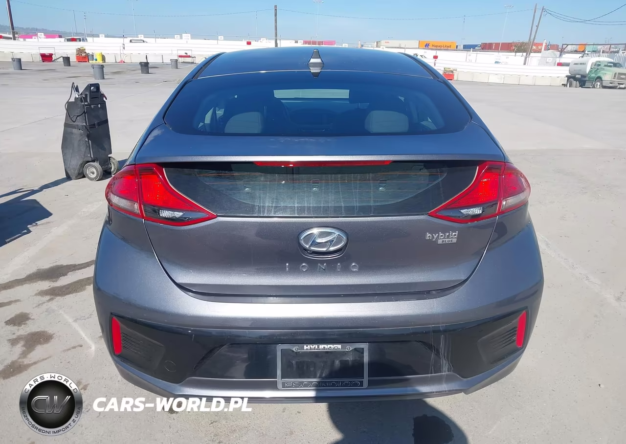 2018 Hyundai Ioniq Hybrid Blue VIN:KMHC65LC1JU065797 - 16