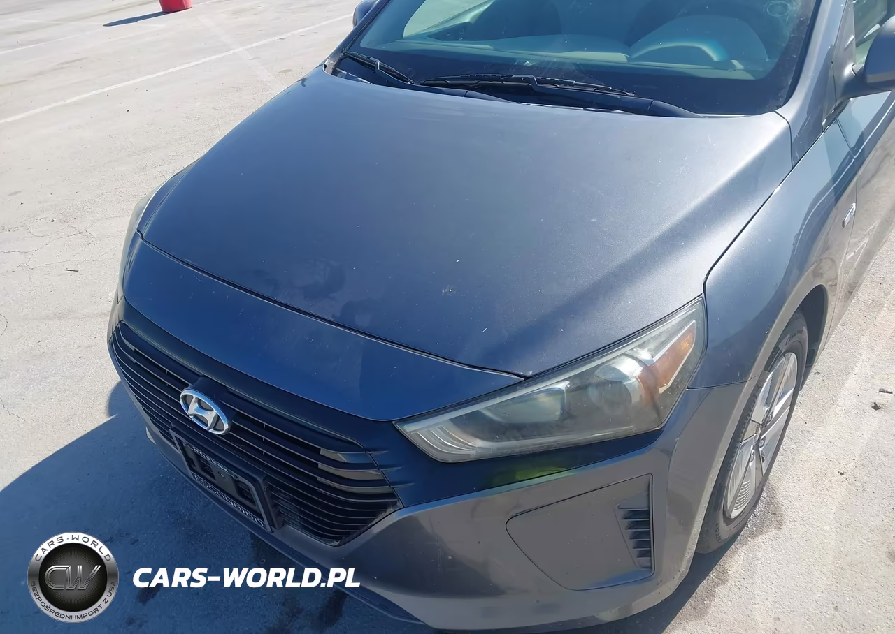 2018 Hyundai Ioniq Hybrid Blue VIN:KMHC65LC1JU065797 - 6