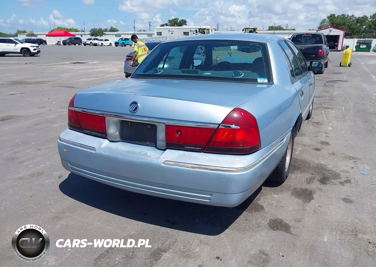 2001 Mercury Grand Marquis Ls VIN:2MEFM75W91X648054 - 4