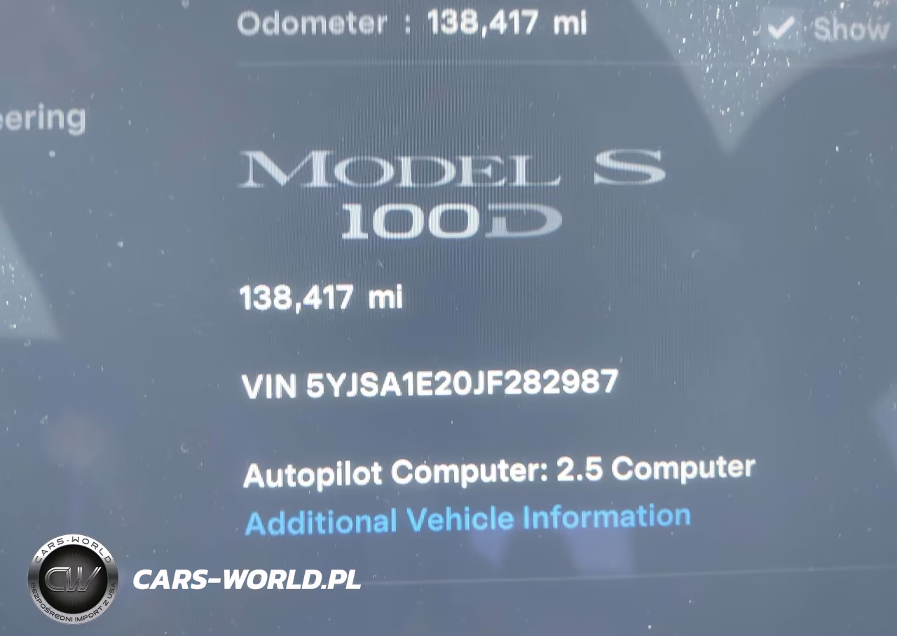 2018 Tesla Model S 100D-75D-P100D VIN:5YJSA1E20JF282987 - 15