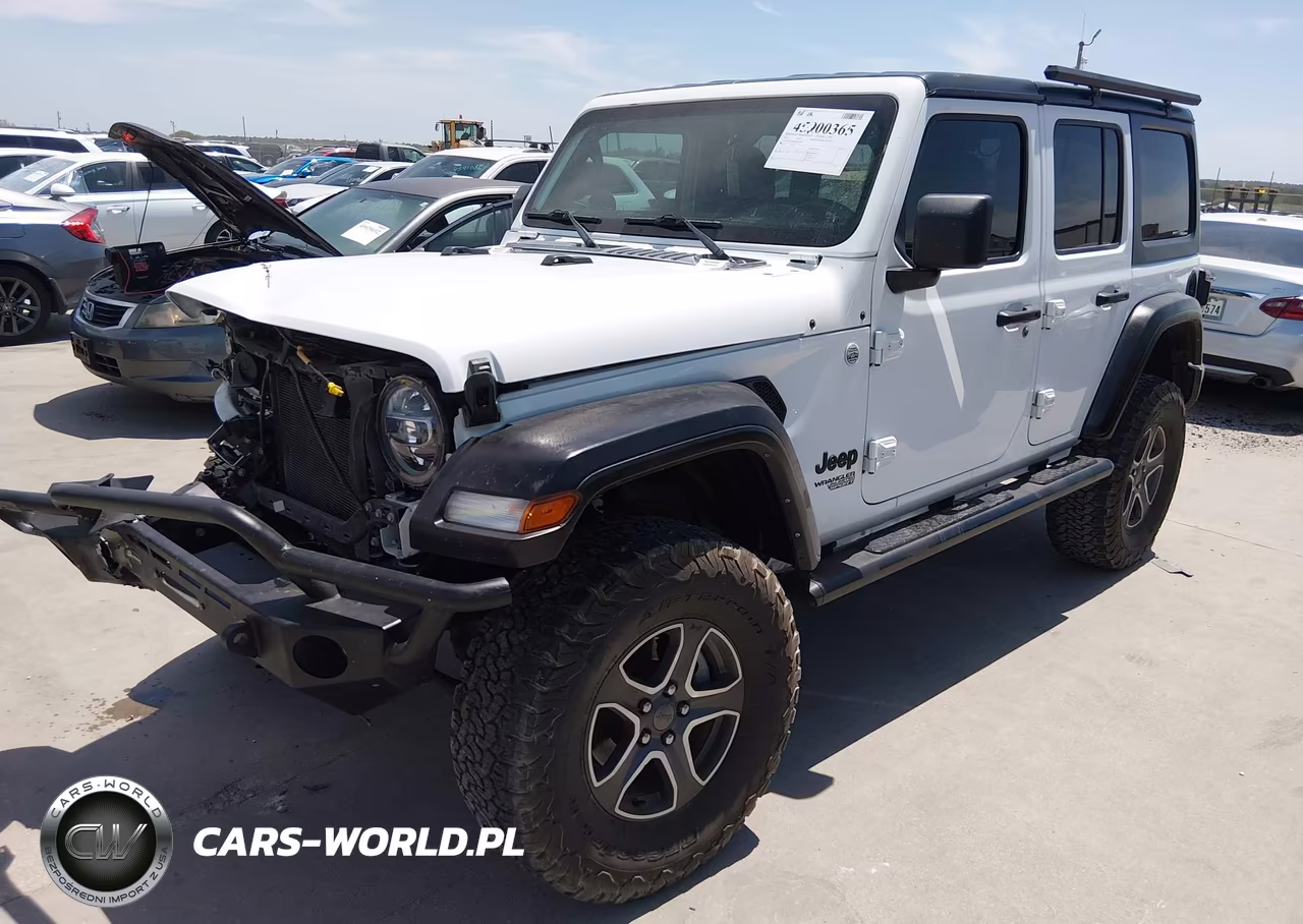 2021 Jeep Wrangler Unlimited Sport S 4X4 VIN:1C4HJXDN8MW782887 - 2