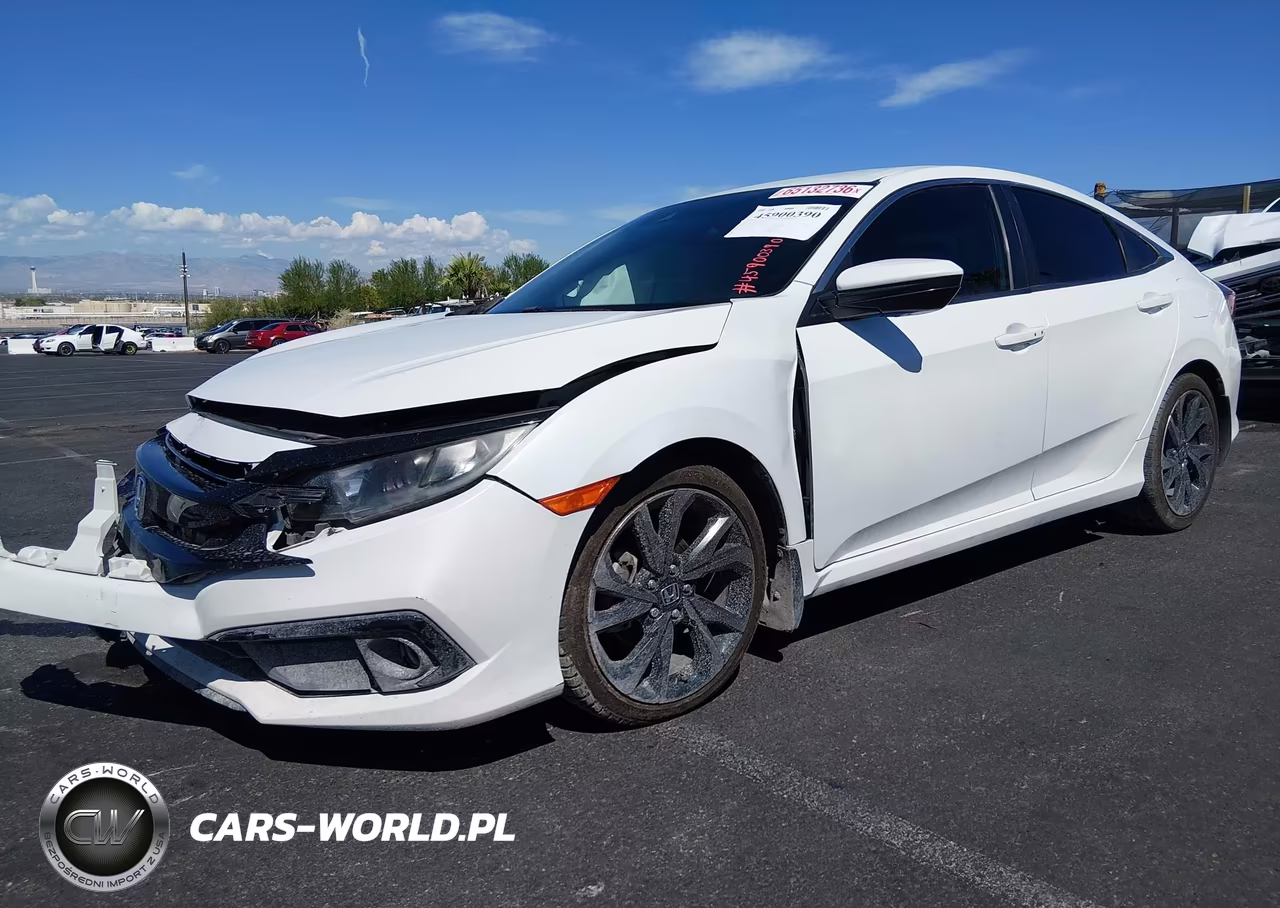 2021 Honda Civic Sport VIN:19XFC2F81ME003674 - 2