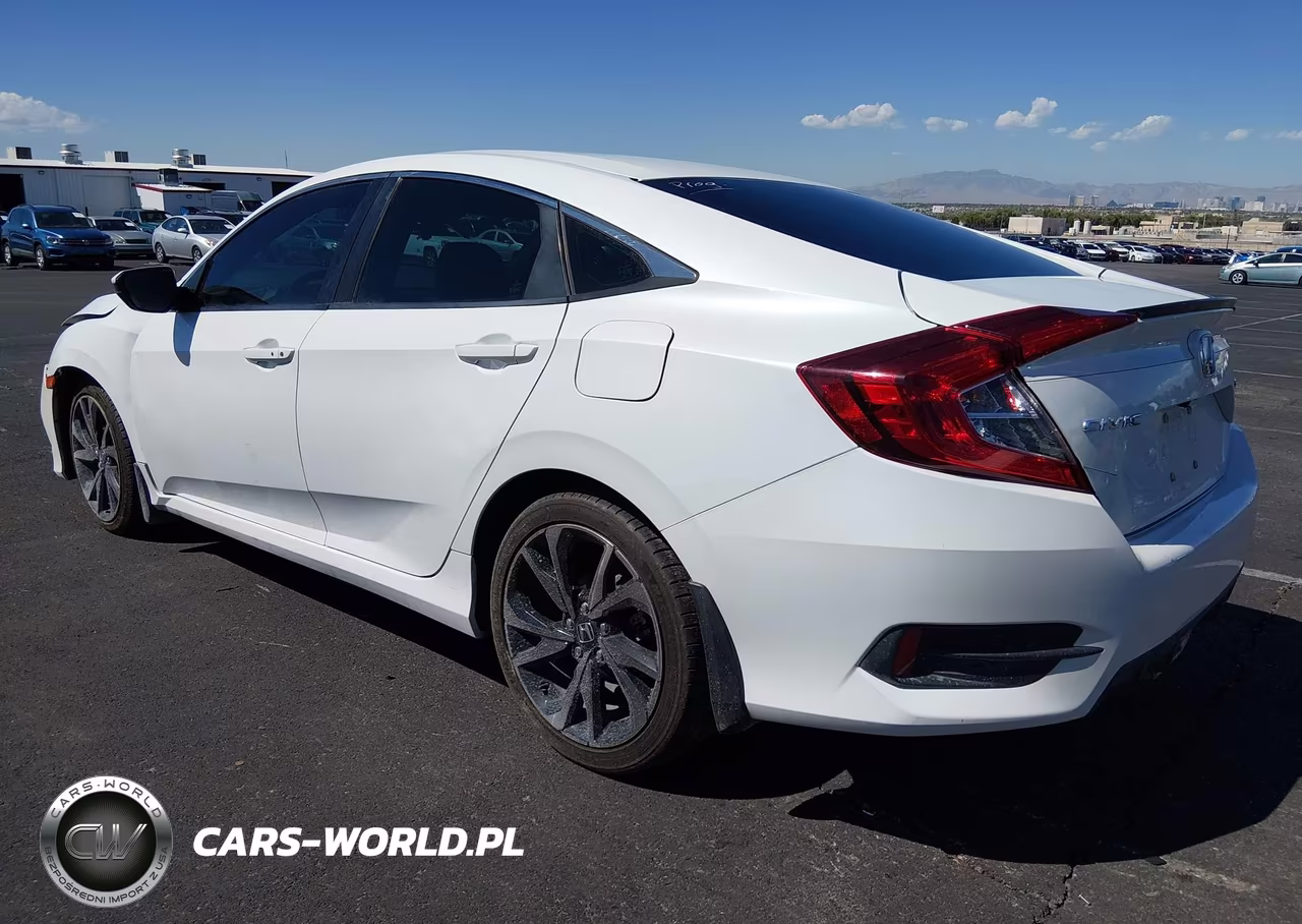 2021 Honda Civic Sport VIN:19XFC2F81ME003674 - 3