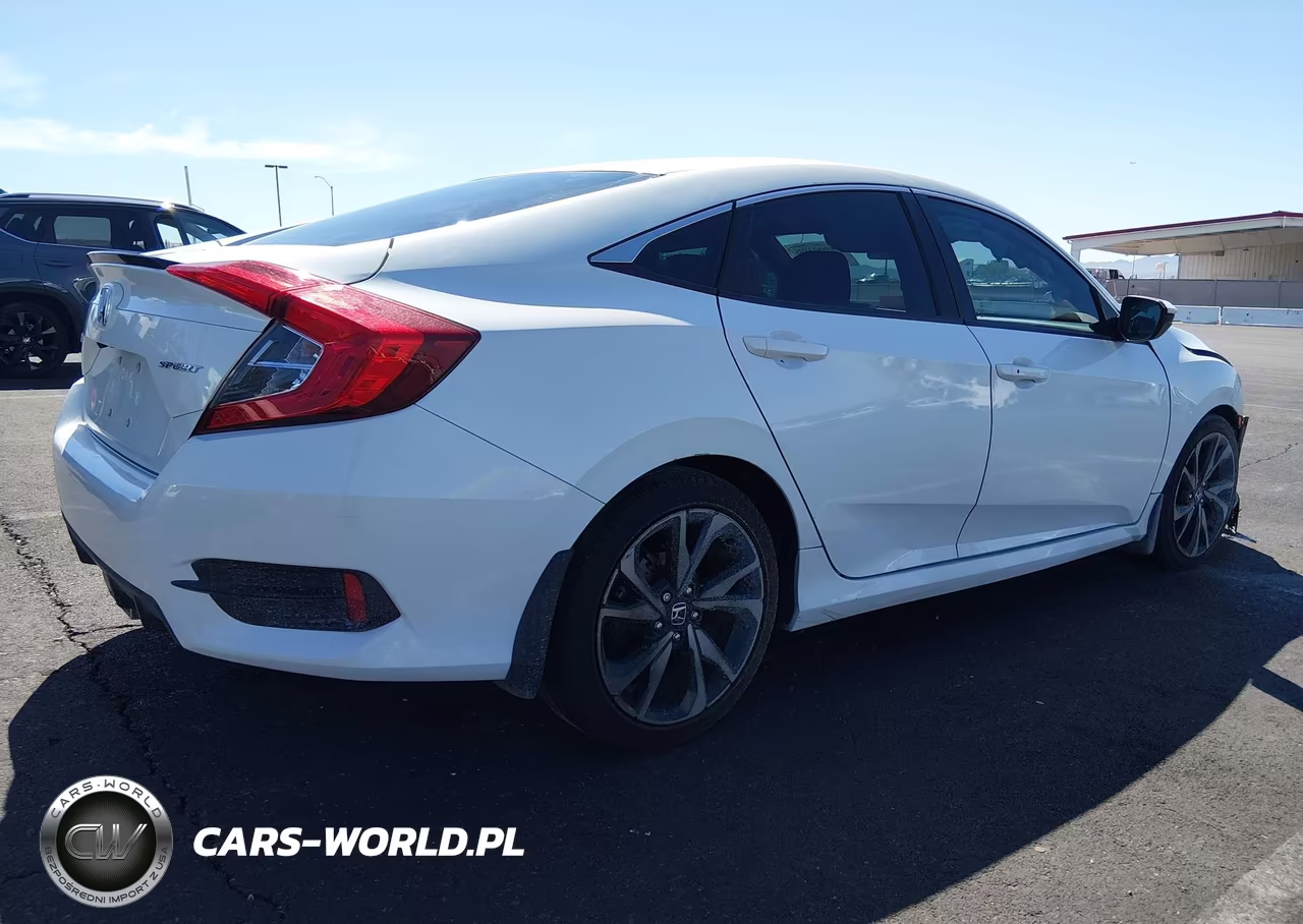 2021 Honda Civic Sport VIN:19XFC2F81ME003674 - 4
