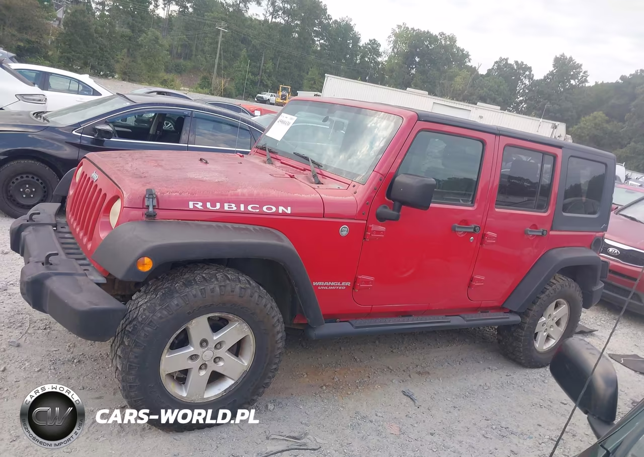 2007 Jeep Wrangler Unlimited Rubicon VIN:1J4GA69137L133154 - 14