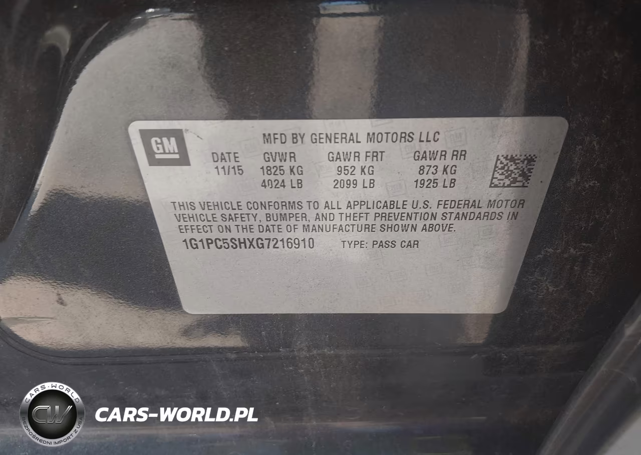 2016 Chevrolet Cruze Limited Ls Auto VIN:1G1PC5SHXG7216910 - 9