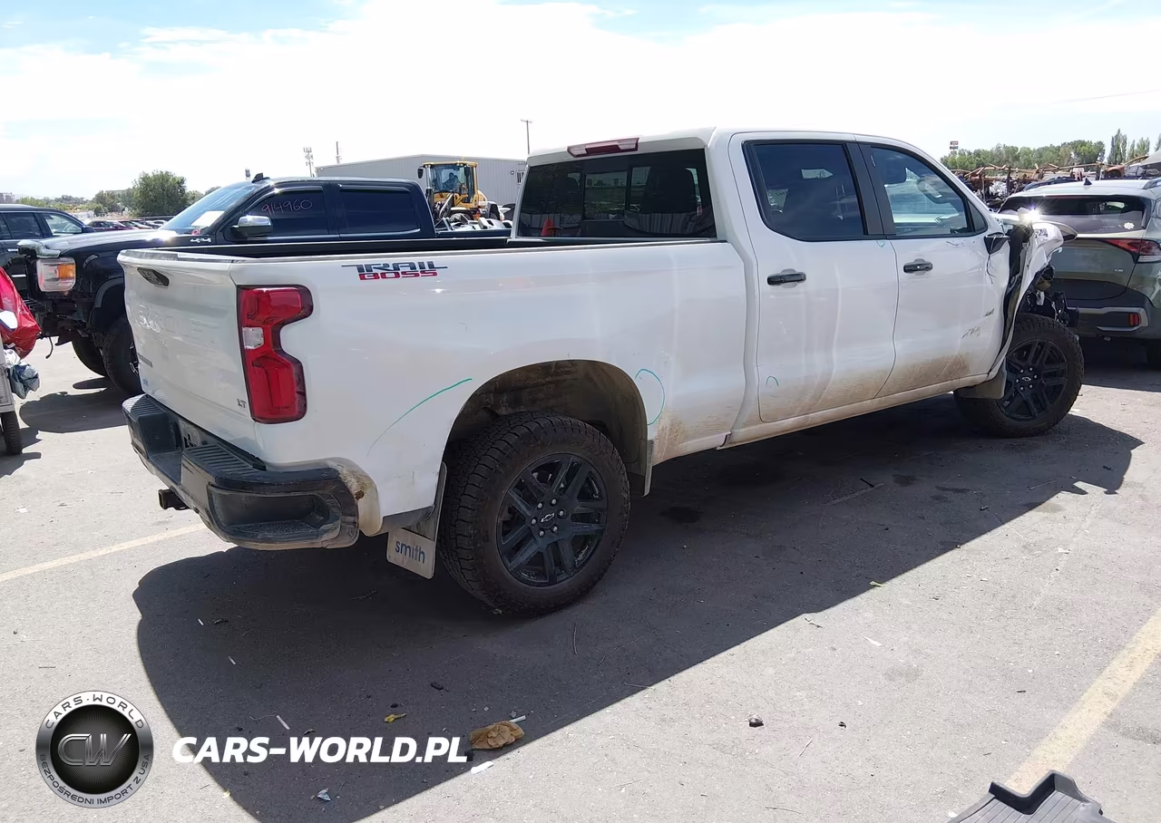 2025 Chevrolet Silverado 1500 4Wd Standard Bed Lt Trail Boss VIN:3GCUKFE86SG142932 - 4