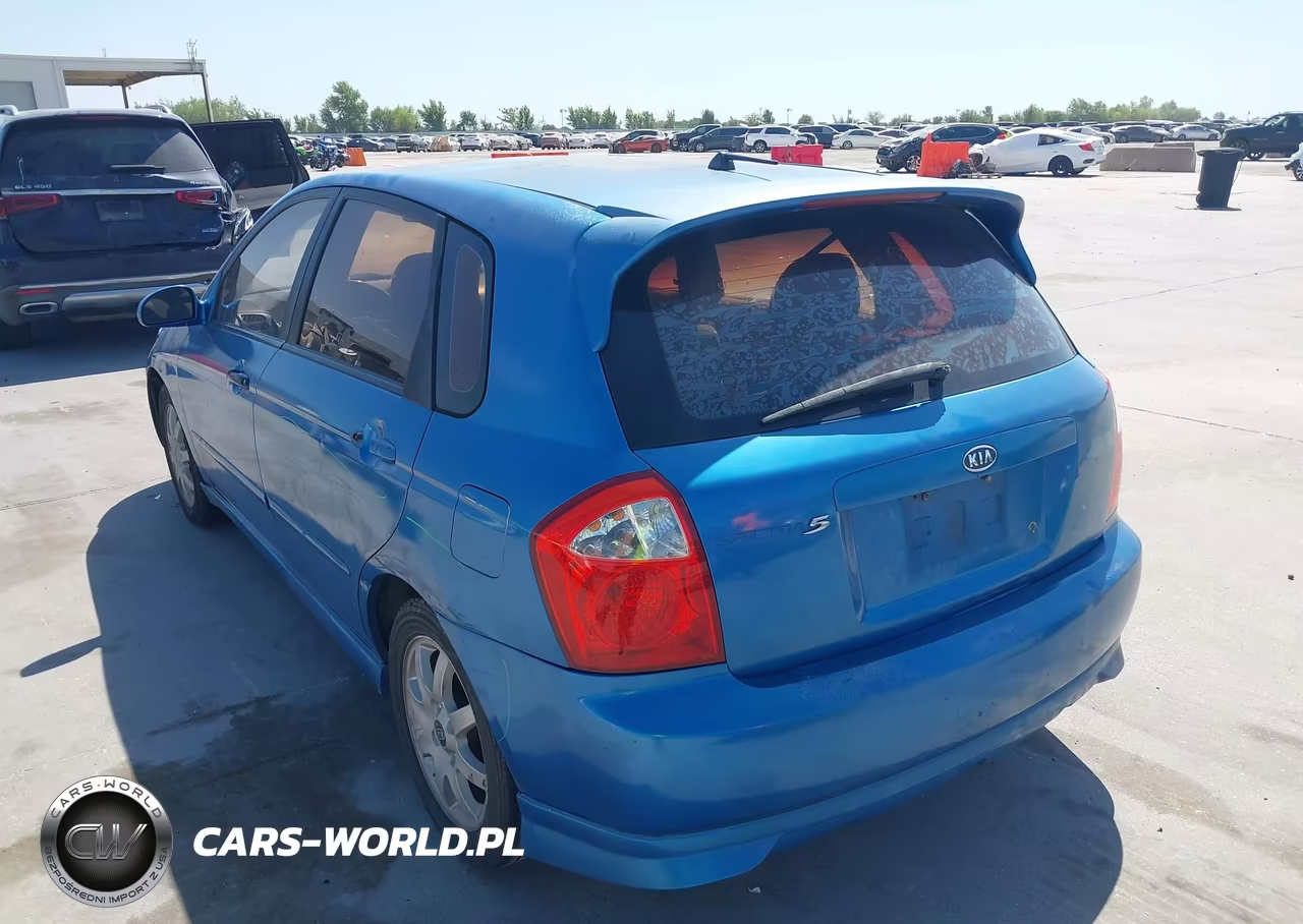 2005 Kia Spectra5 VIN:KNAFE161555178320 - 3
