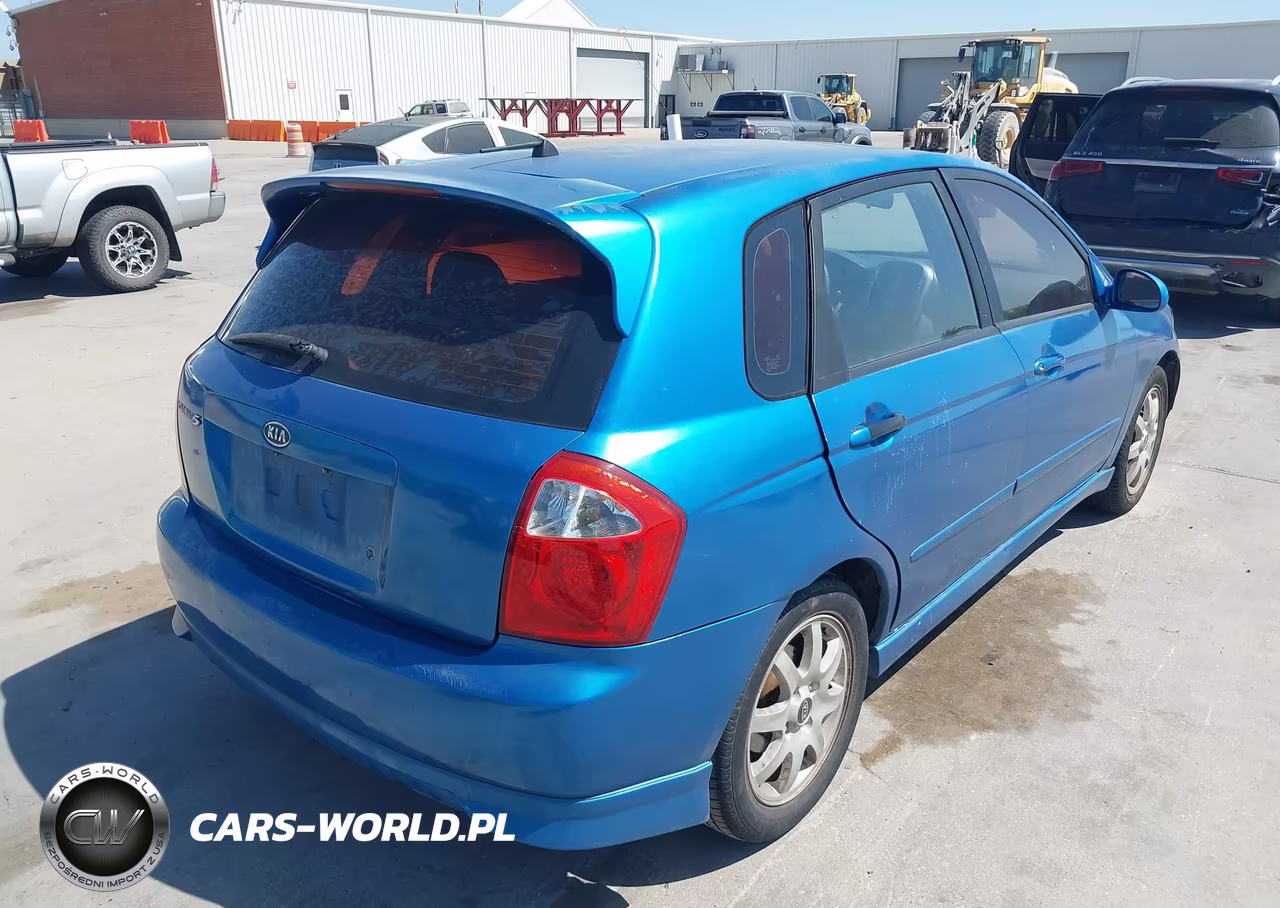 2005 Kia Spectra5 VIN:KNAFE161555178320 - 4