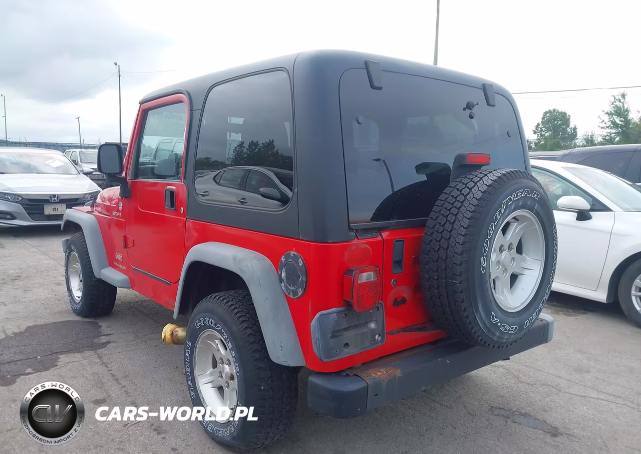 2005 Jeep Wrangler Sport VIN:1J4FA49S95P388230 - 3