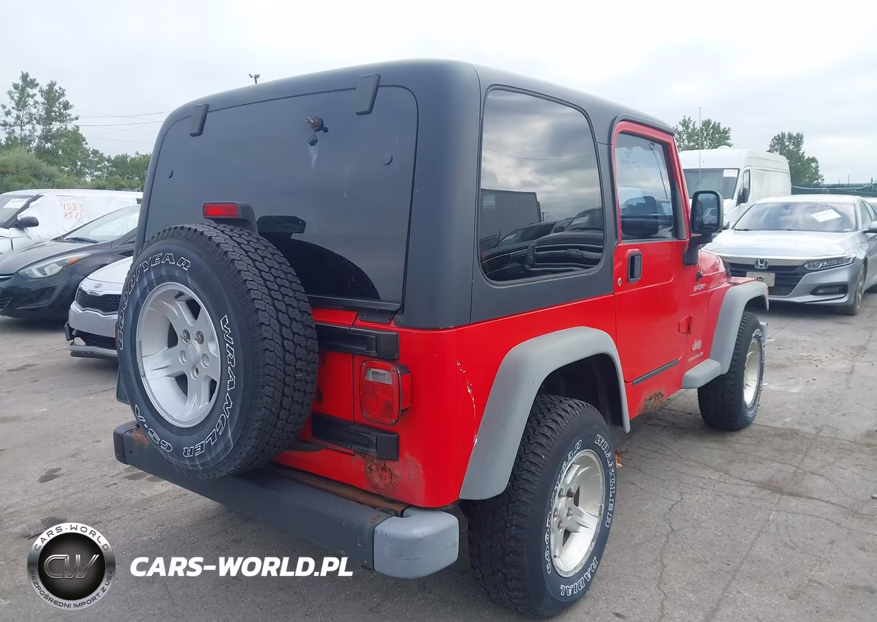 2005 Jeep Wrangler Sport VIN:1J4FA49S95P388230 - 4