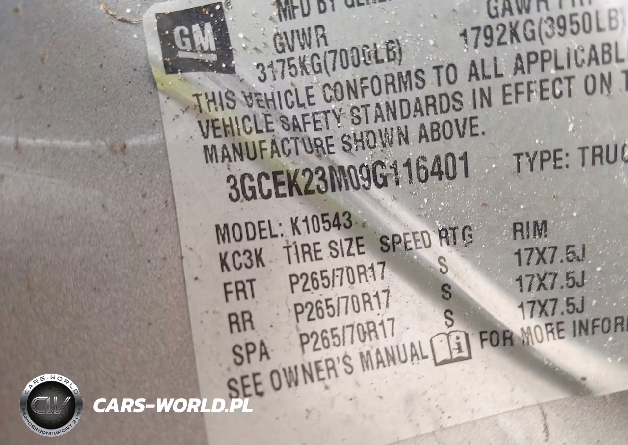 2009 Chevrolet Silverado 1500 Lt VIN:3GCEK23M09G116401 - 9