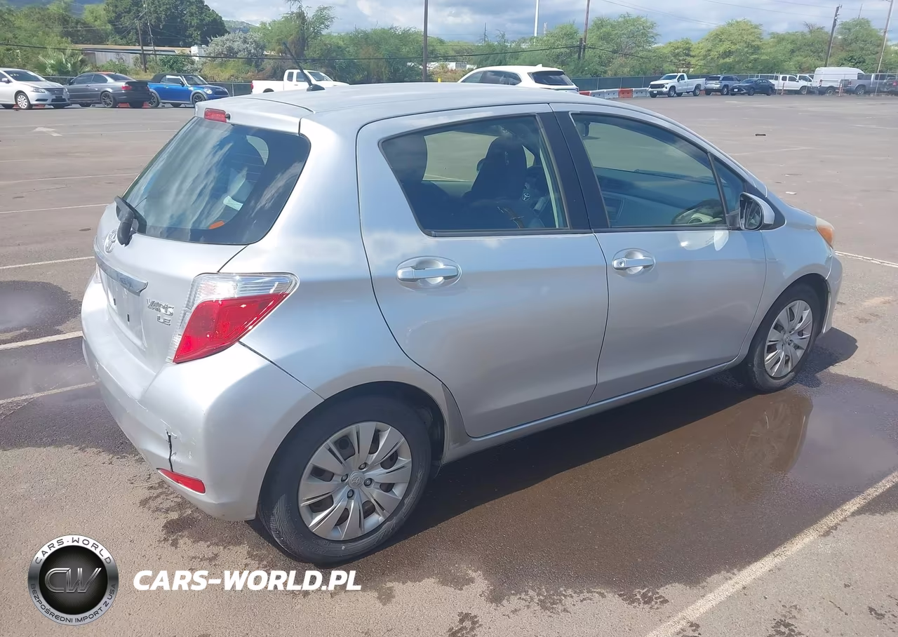 2014 Toyota Yaris L (Tmc-Cbu Plant)-Le (Tmc-Cbu Plant)-Se (Tmc-Cbu Plant) VIN:JTDKTUD34ED595429 - 4