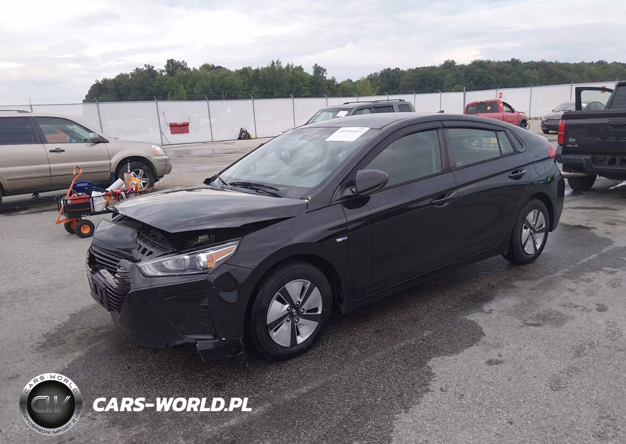 2018 Hyundai Ioniq Hybrid Blue VIN:KMHC65LC4JU062358 - 2