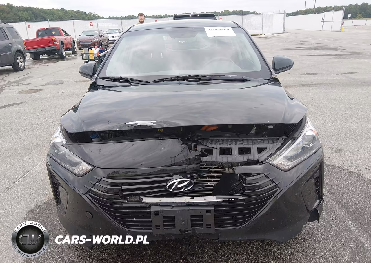 2018 Hyundai Ioniq Hybrid Blue VIN:KMHC65LC4JU062358 - 6