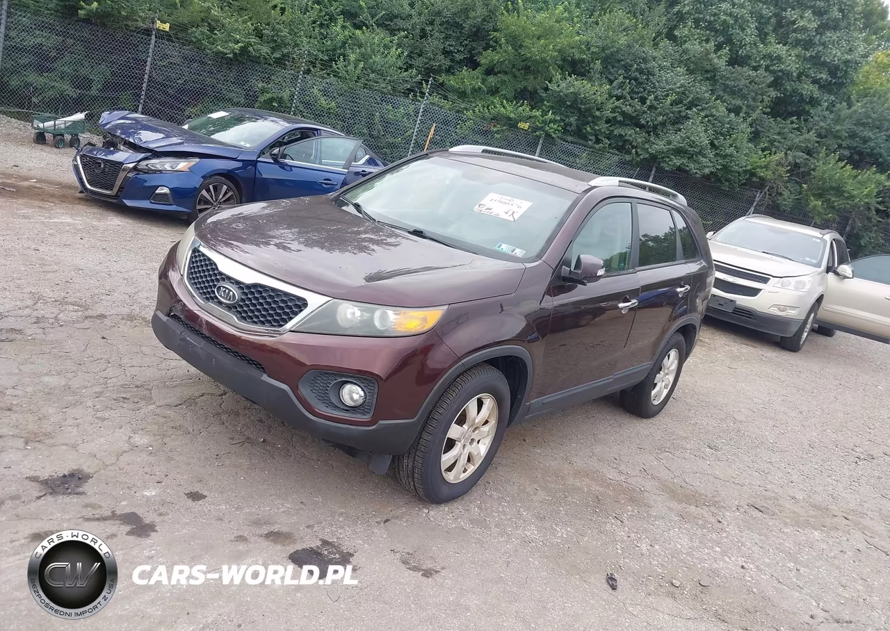 2011 Kia Sorento Lx VIN:5XYKT4A1XBG164416 - 2