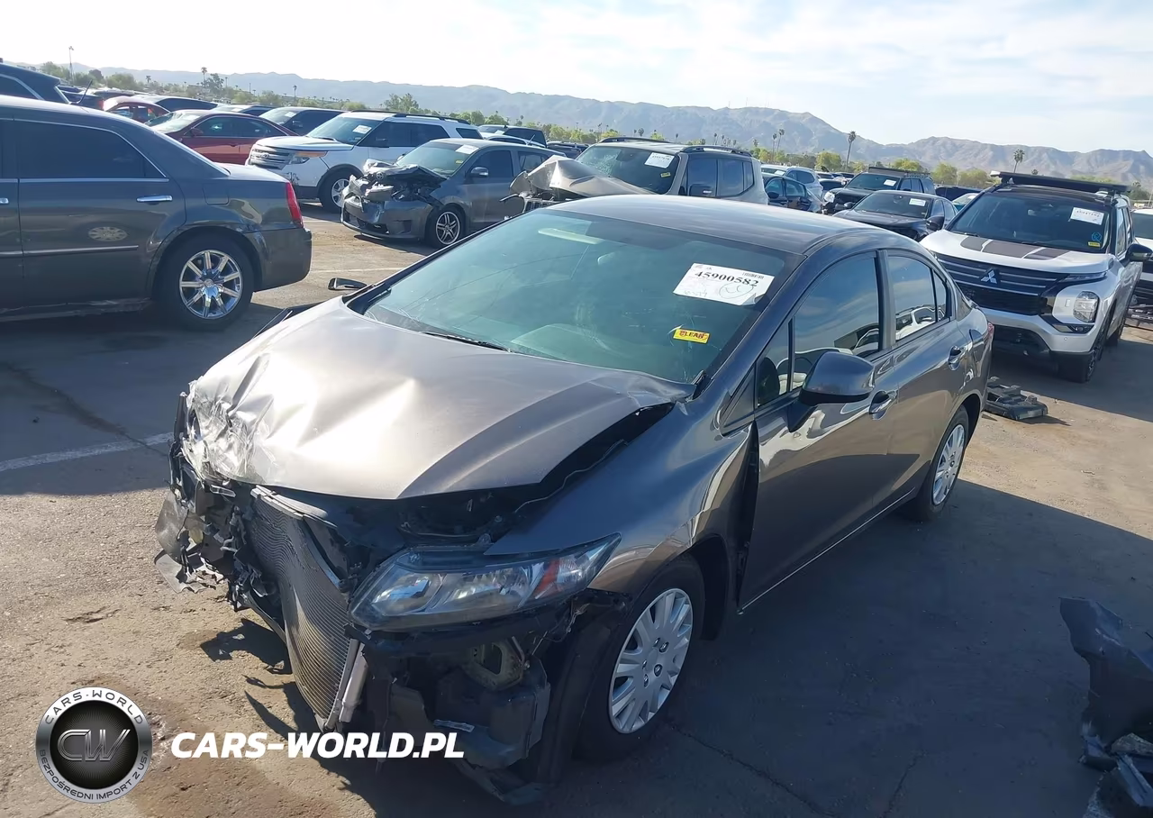 2013 Honda Civic Lx VIN:19XFB2F56DE044732 - 2