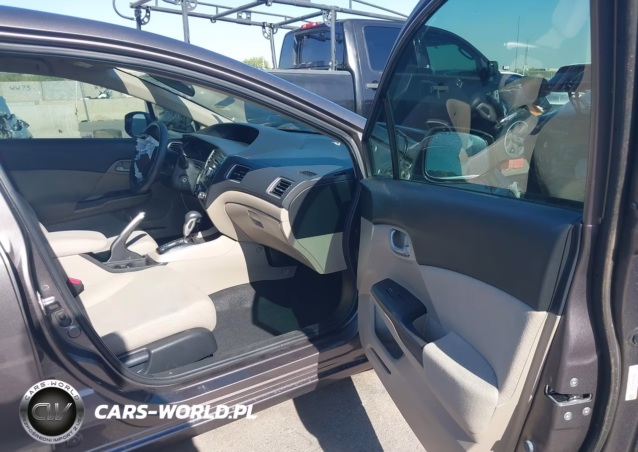 2013 Honda Civic Lx VIN:19XFB2F56DE044732 - 5