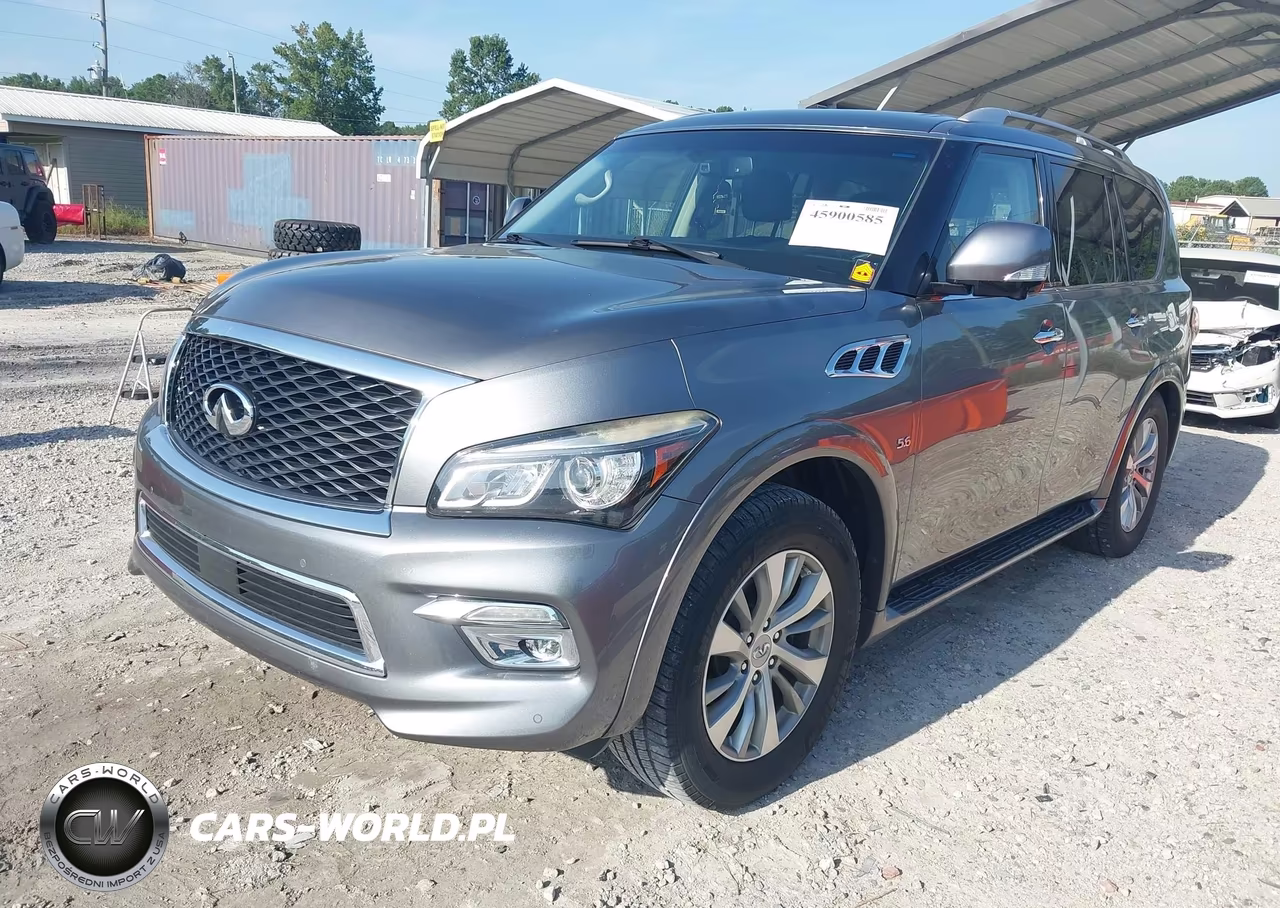 2017 Infiniti Qx80 VIN:JN8AZ2NF8H9641640 - 2
