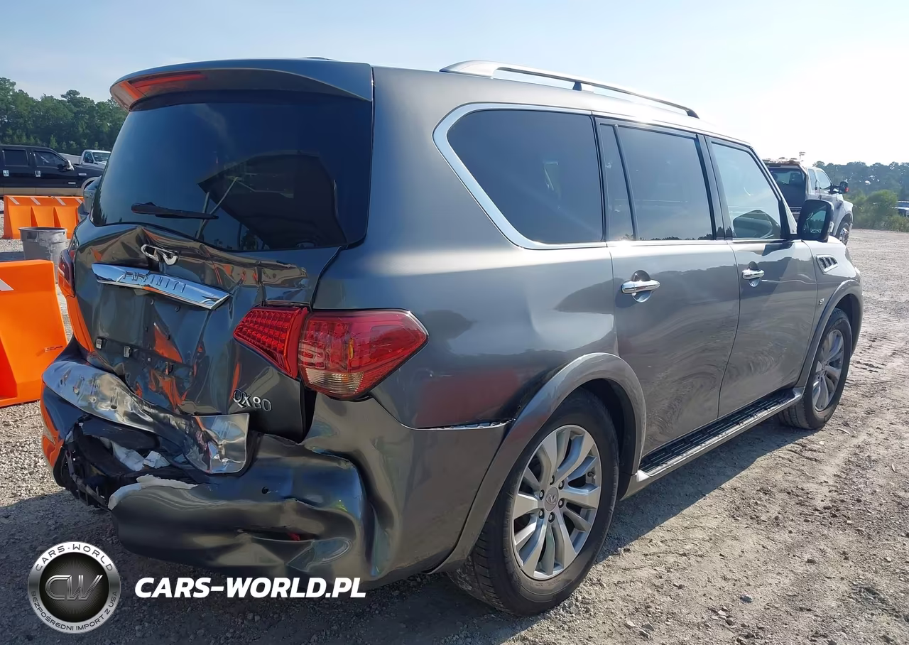 2017 Infiniti Qx80 VIN:JN8AZ2NF8H9641640 - 4
