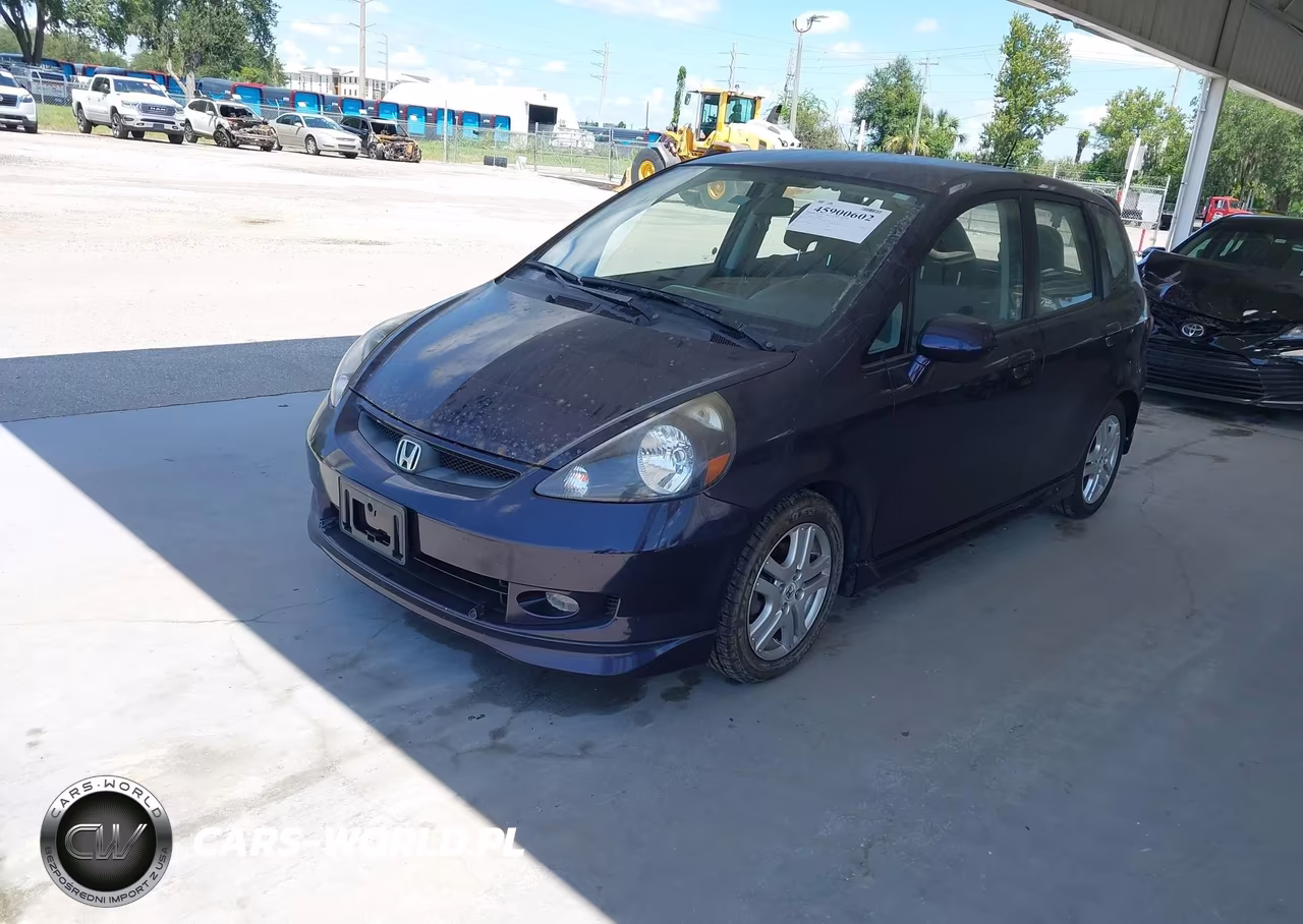 2008 Honda Fit Sport VIN:JHMGD38618S048425 - 2