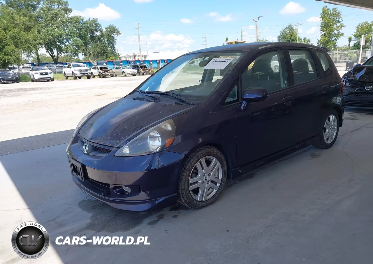 2008 Honda Fit Sport VIN:JHMGD38618S048425 - 6
