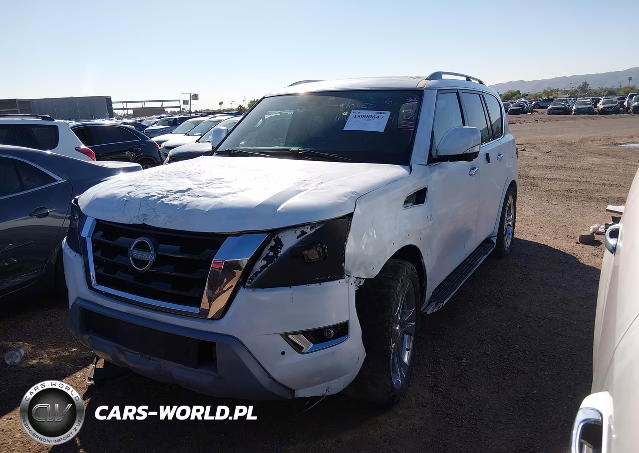 2022 Nissan Armada Sl 4Wd VIN:JN8AY2BB6N9813650 - 2