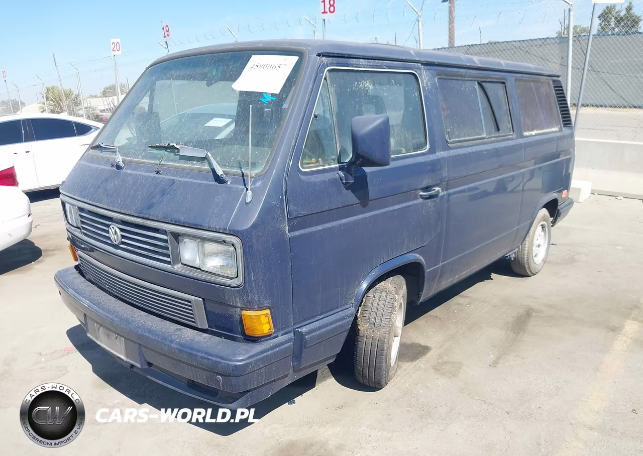 1987 Volkswagen Vanagon Bus VIN:WV2YB0255HH073255 - 2