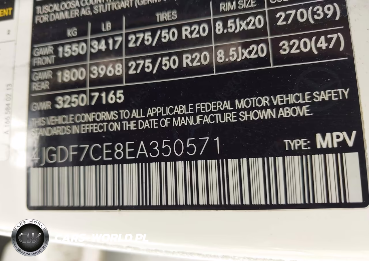 2014 Mercedes-Benz Gl 450 4Matic VIN:4JGDF7CE8EA350571 - 9