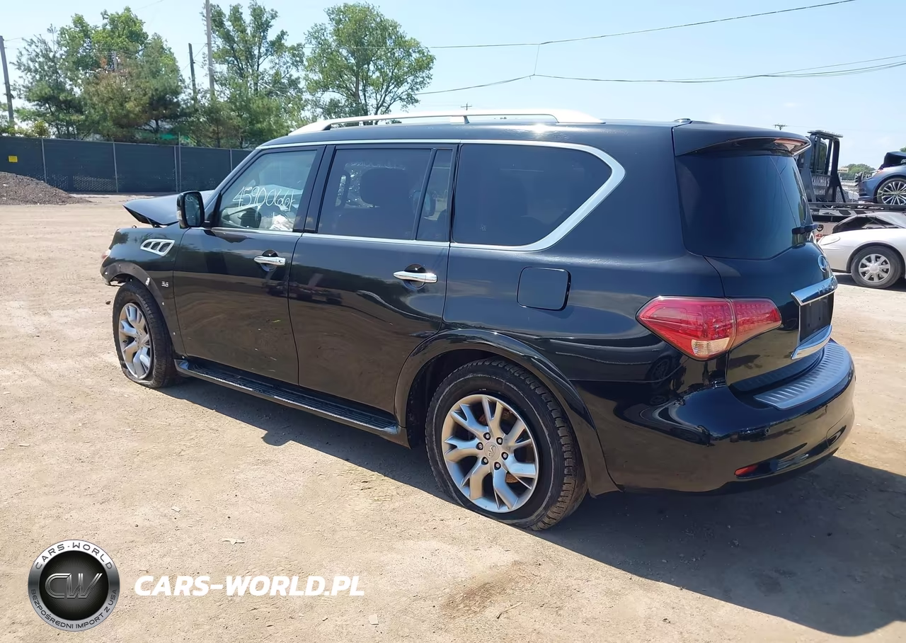 2014 Infiniti Qx80 VIN:JN8AZ2NF7E9551570 - 3