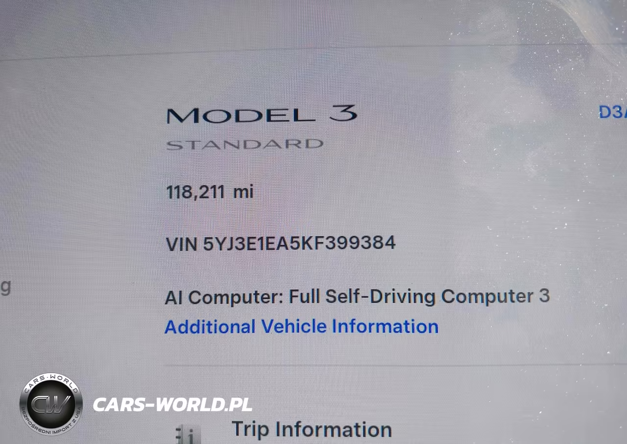 2019 Tesla Model 3 Long Range-Mid Range-Standard Range-Standard Range Plus VIN:5YJ3E1EA5KF399384 - 15